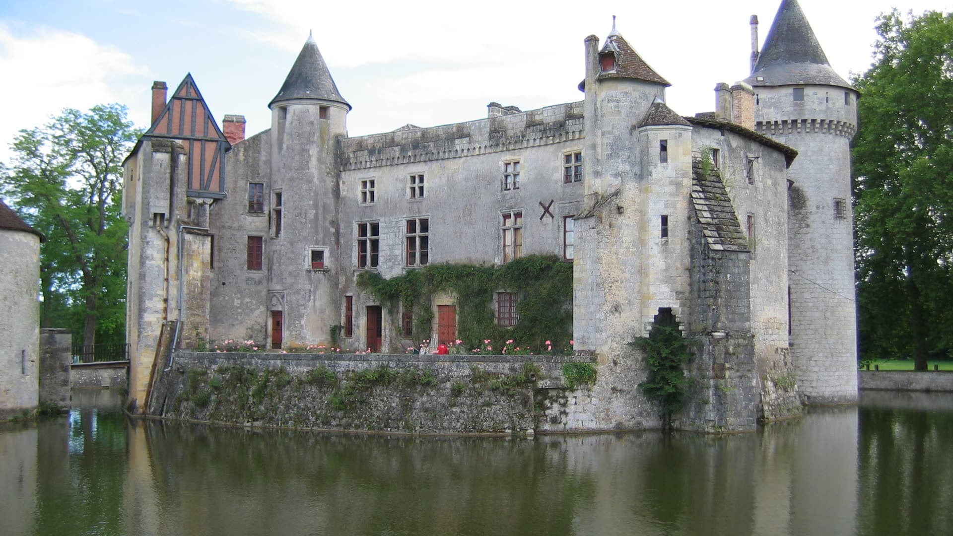 La Brède vue aérienne