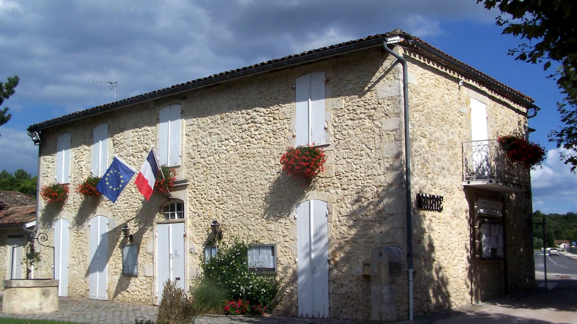 Saint-Selve vue aérienne